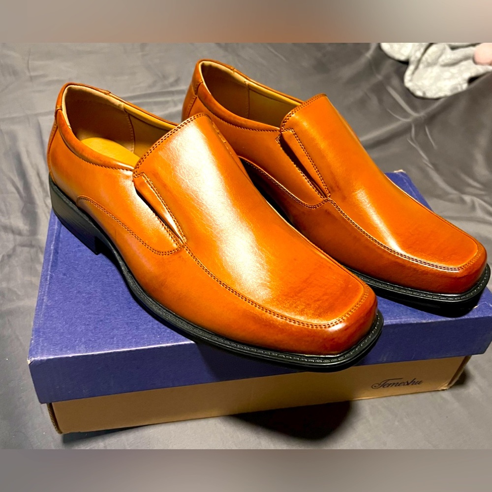 Temeshu brown Oxford dress shoe
